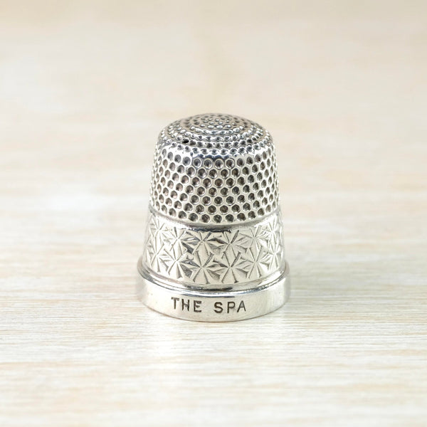 Vintage Silver Thimble Hallmarked in Birmingham, 1931.