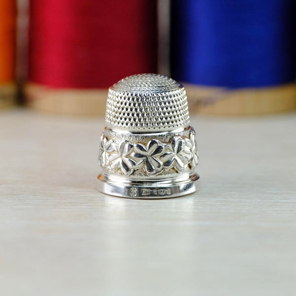 Pre-Loved Sterling Silver Thimble Hallmarked Birmingham, 1987