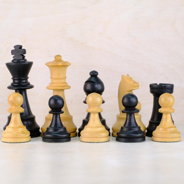 Wooden Chess Set with Handmade Board.