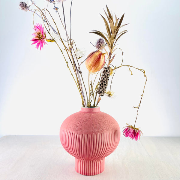 Mini Pink Lindform Scandi Pot.