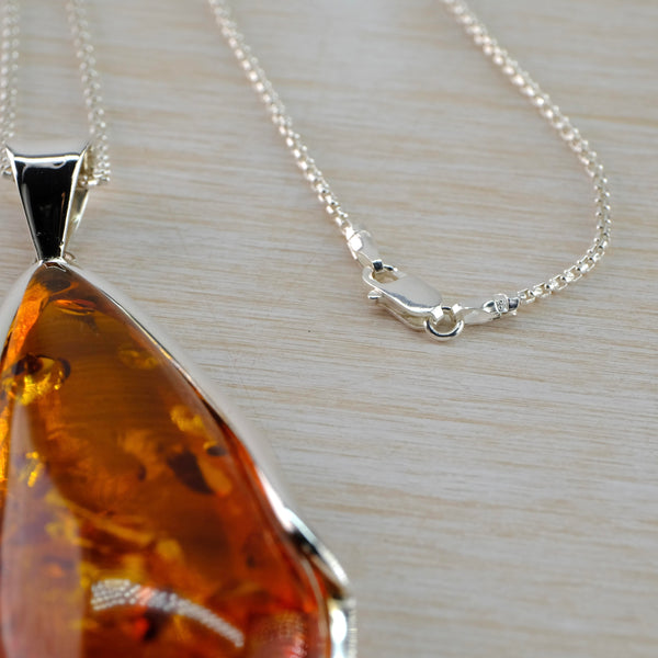 Sterling Silver Lion Necklace | The Chain Hut