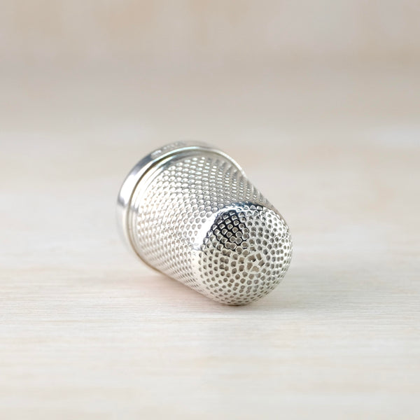 Antique Silver Thimble Hallmarked Birmingham, 1906.