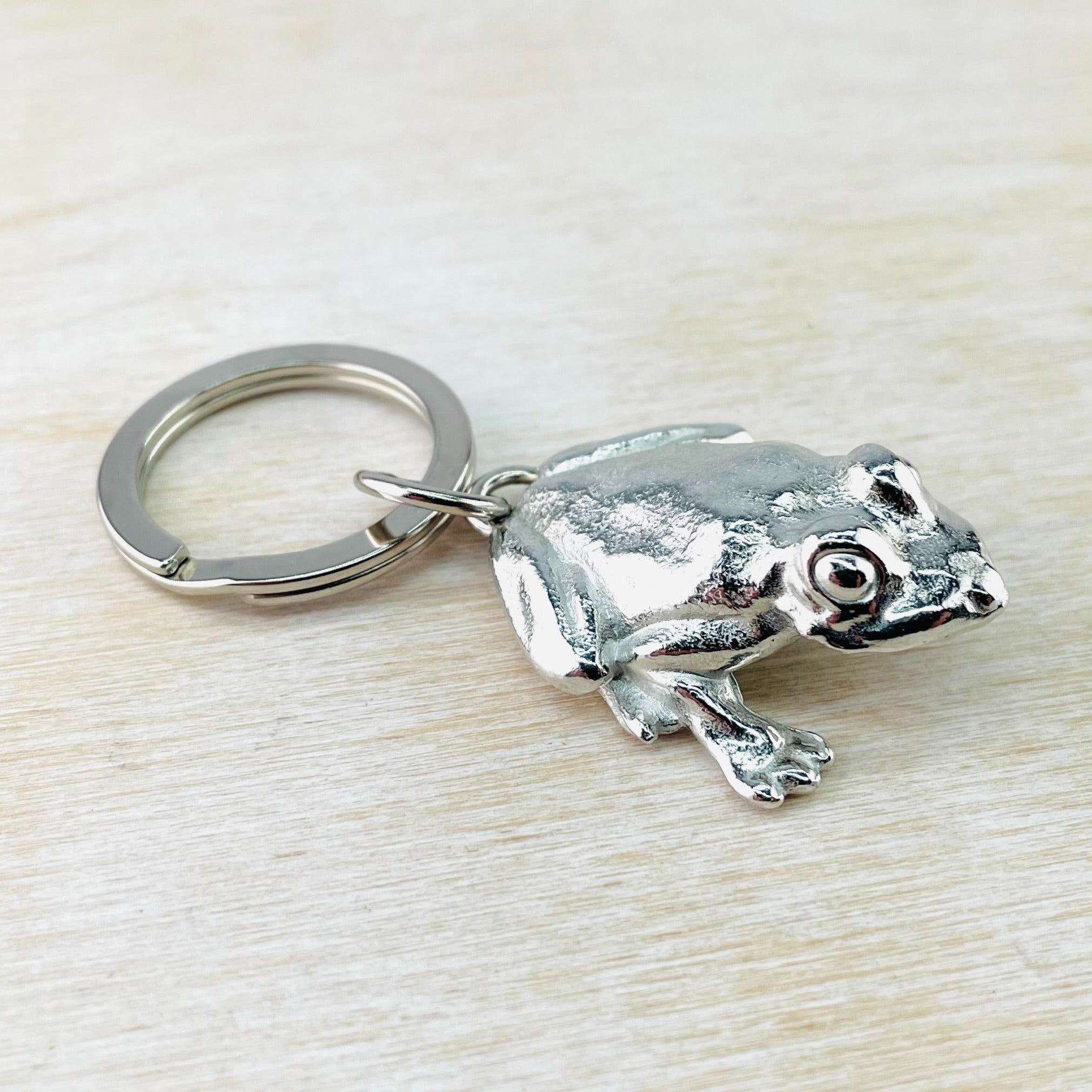 Pewter Frog Key Ring. – Smithsonia