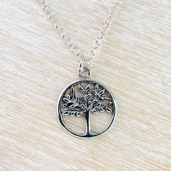 Sterling Silver 'Tree of Life' Pendant.