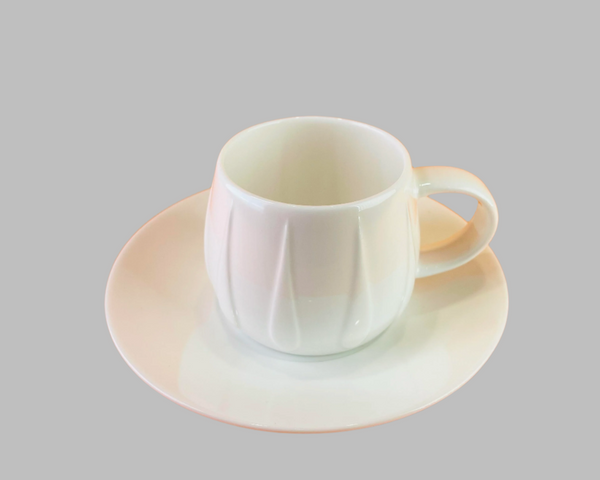 'Tulip' Bone China Jewel Espresso Cup and Saucer.