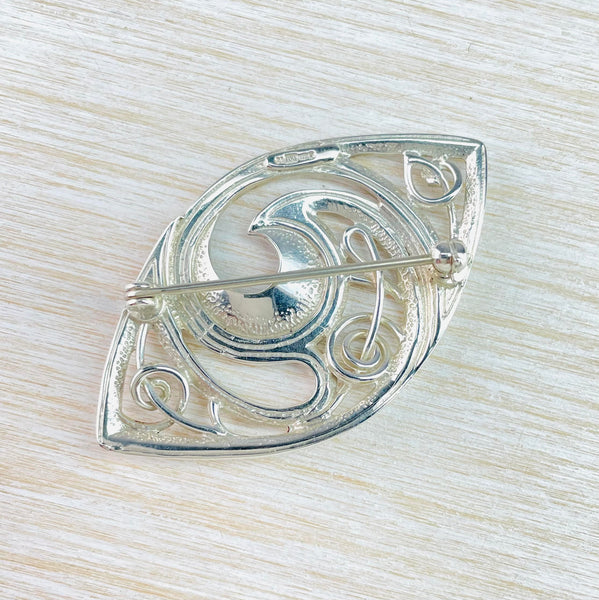 Sterling Silver Orkney 'Evie' Brooch by Ola Gorie.