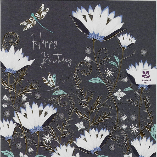 National Trust 'On the Wing' Happy Birthday Card.