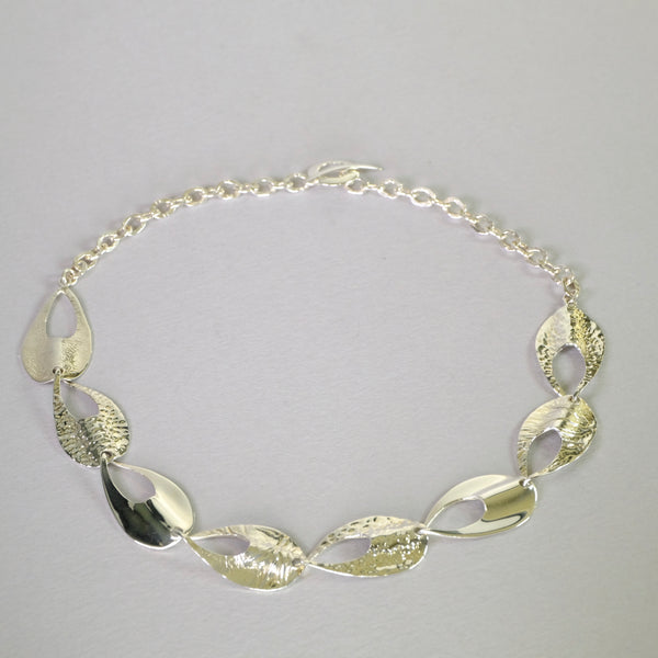 Sterling Silver Statement Necklace.