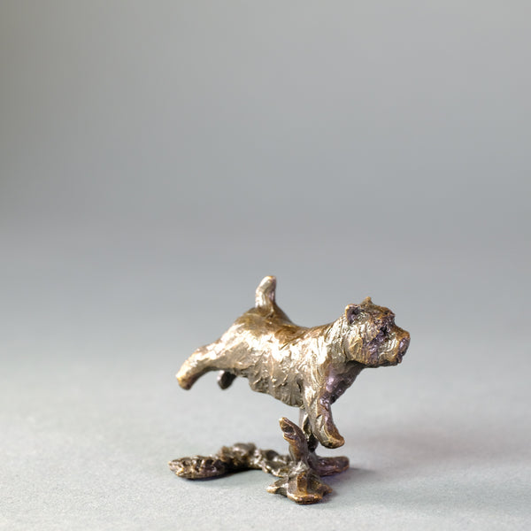 Bronze 'Westie' Miniature Sculpture.