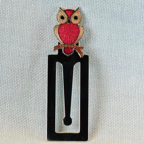 Enamel Owl Bookmark