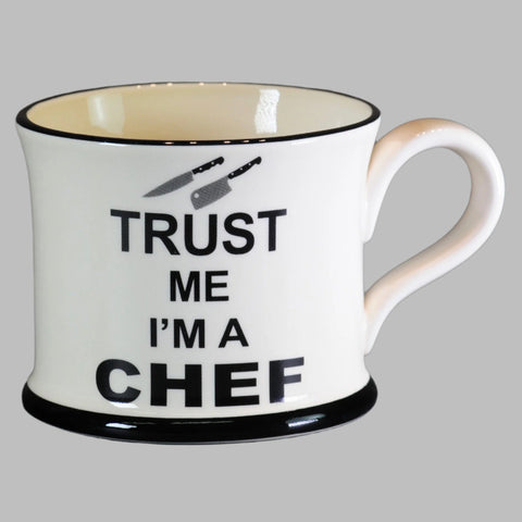 Tazza Da Colazione 'Trust Me I'm A Genius' - Ceramica Bianca 10oz, Lavabile In Lavastoviglie