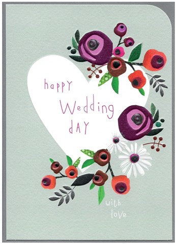 'Happy Wedding Day' by Cinnamon Aitch.