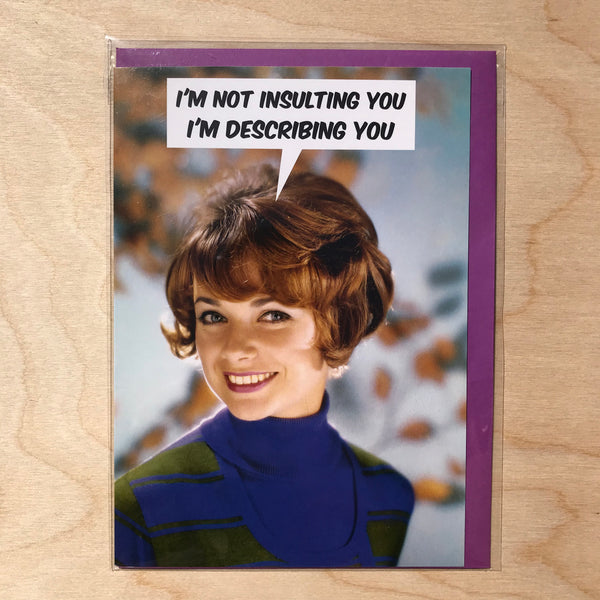 Humorous Greetings Card.
