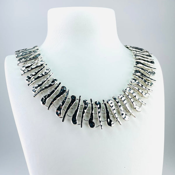 Statement Silver Necklace