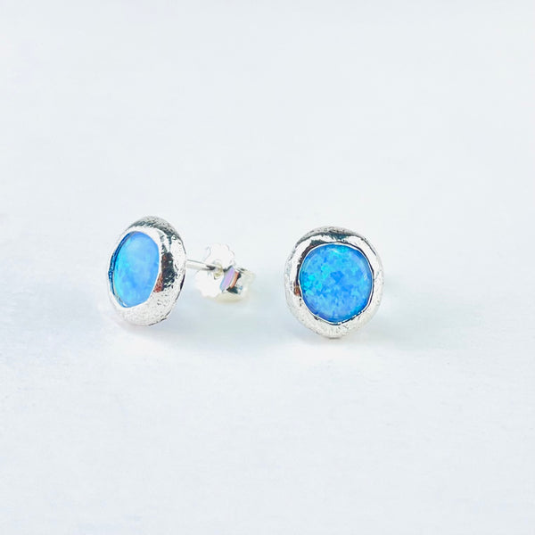 Opalite discount stud earrings