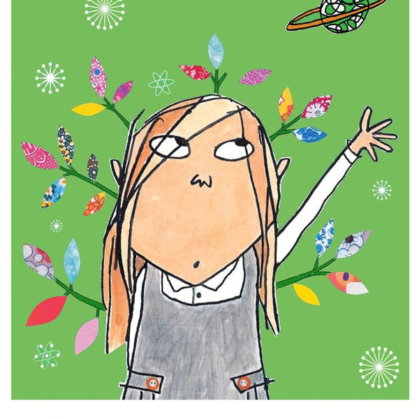 'Clarice Bean, What Planet are you from?' Mounted Limited Edition Print by Lauren Child.