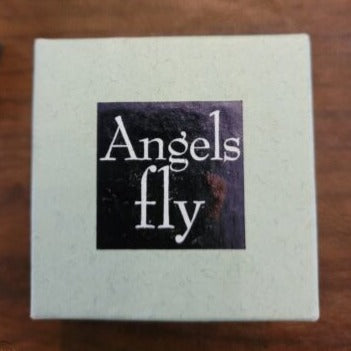 A Solid Pewter 'Angels Fly' Cube