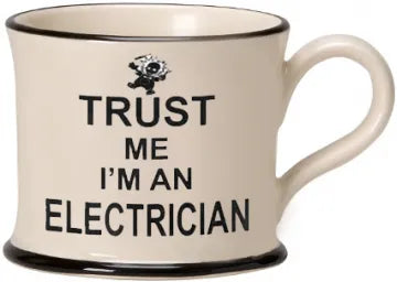 'Trust Me I'm an Electrician' Mug