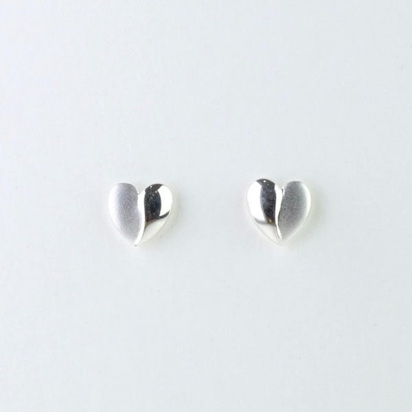 Sweetheart Stud Earrings by JB Designs.