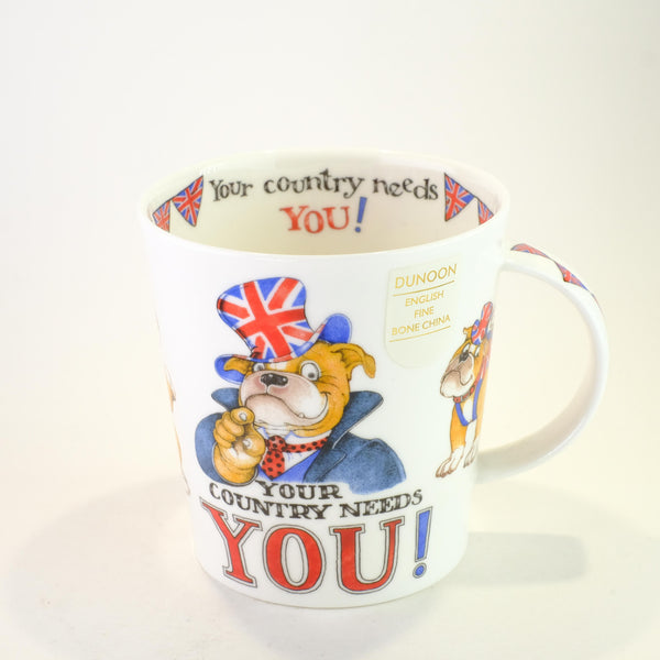 'Your Country Needs You' Bone China Mug.