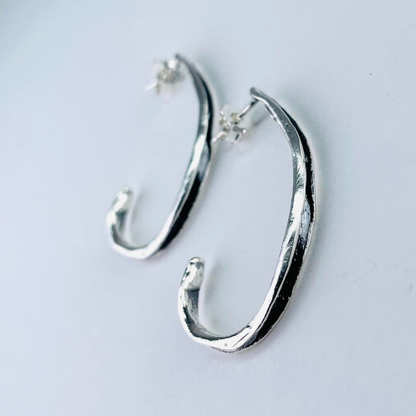 Unusual Silver Hoop Earrings Switzerland SAVE 39  gofreshfundingcom