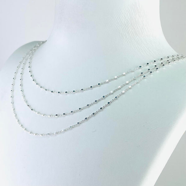 Three Strand Necklace by JB Designs.