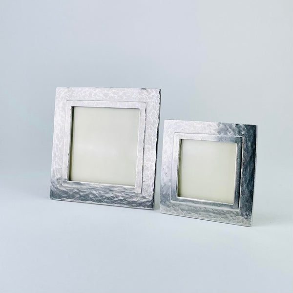 A Handmade Thurlestone Design Pewter Mini Frame - Large
