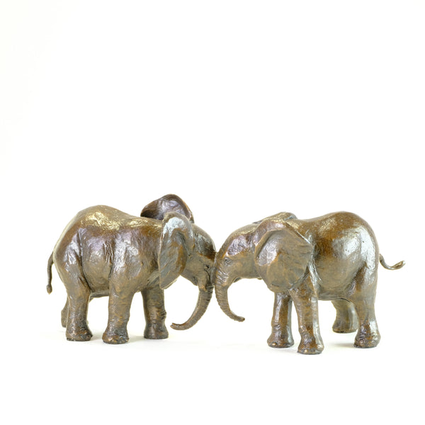 Bronze 'Best Friends Elephants' by Michael Simpson.