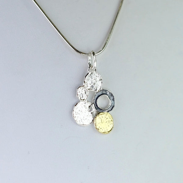 Mixed Metal Pendant by JB Designs.