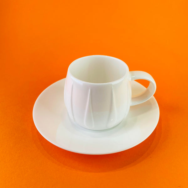 'Tulip' Bone China Jewel Espresso Cup and Saucer.