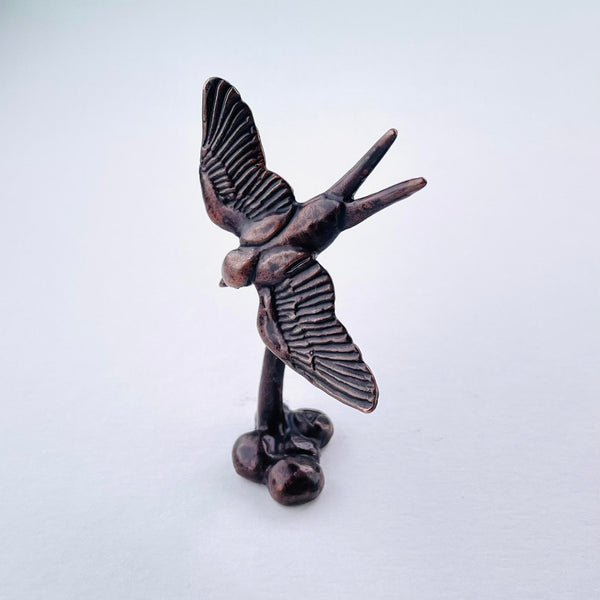 'Swallow in Flight' Bonsai Bronze by David Meredith.